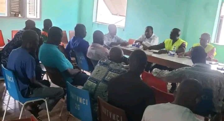 Côte d'Ivoire : À Issia, la DR des Transports du Haut Sassandra sensibilise les acteurs sur les documents administratifs