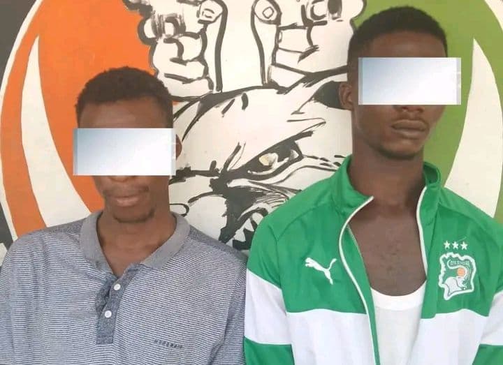 Côte d'Ivoire : Yamoussoukro, deux individus mis aux arrêts pour vol en réunion