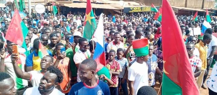 Burkina Faso : Diébougou, marche de soutien à la transition