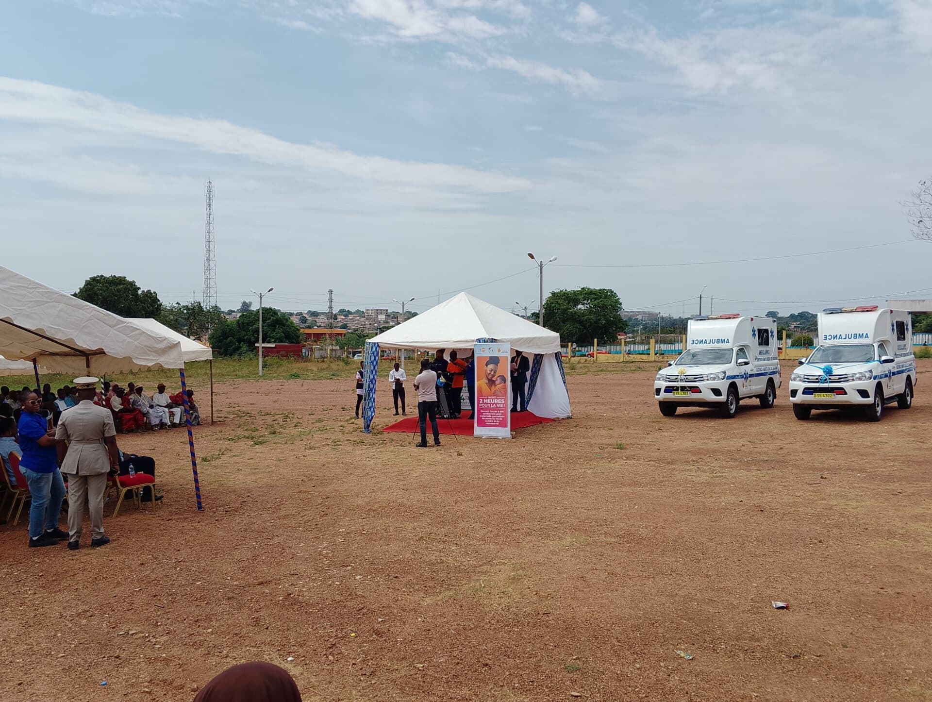 Côte d'Ivoire : Deux centre de santé de Gbêkê bénéficient d'ambulances médicalisées offertes par l'UNFPA