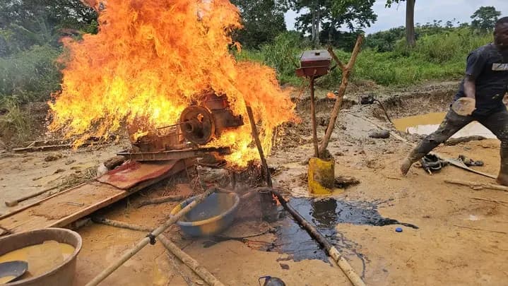 Côte d'Ivoire : Hiré, un site d'orpaillage illégal à l'origine de l'insécurité démantelé
