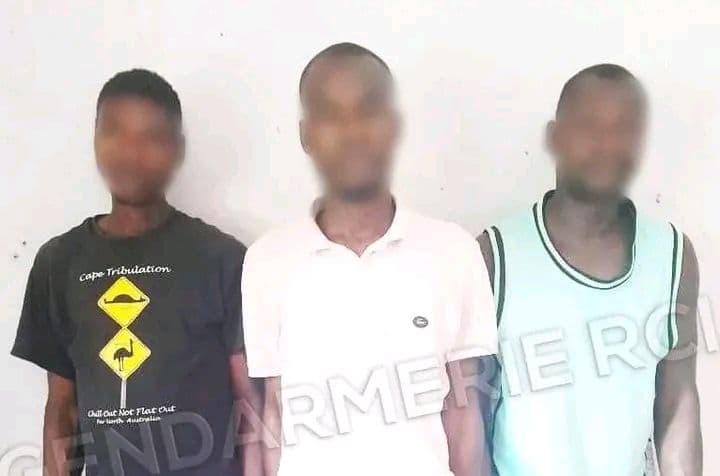 Côte d'Ivoire : Yamoussoukro, un véhicule transportant 03 personnes intercepté avec des produits agricoles de contrebande