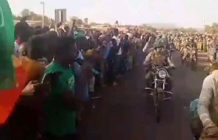 Burkina Faso : Les Combattants résistants à Djibo accueillis en grande pompe à Ouagadougou