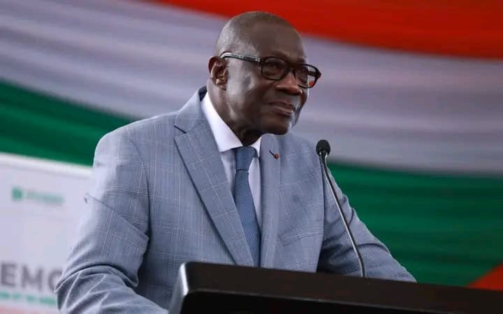 Côte d'Ivoire : François Amichia face à la presse pour les dernières informations avant le début des matchs de la CAN