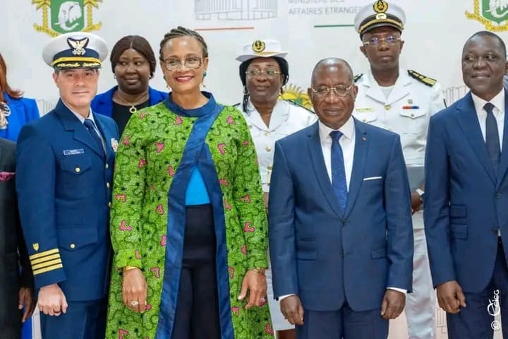 Côte d'Ivoire - USA : Signature d'un accord relatif aux opérations de lutte contre les activités maritimes transnationales illicites