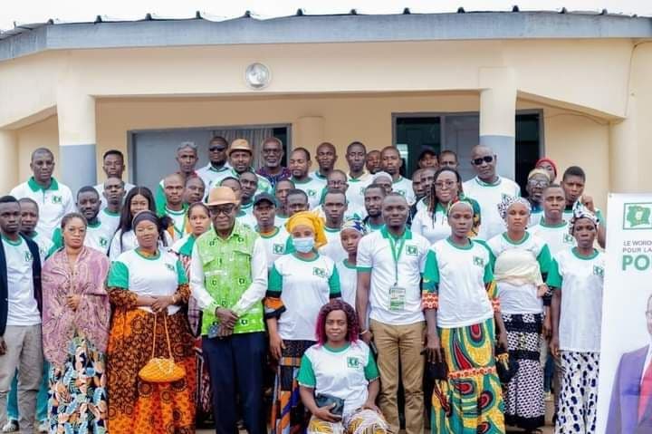 Côte d'Ivoire : Séguéla, les militants PDCI de la délégation 3 mobilisés pour les batailles à venir
