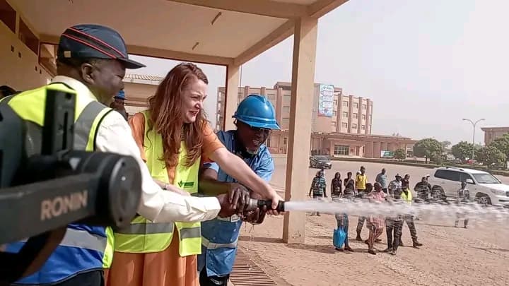 Burkina Faso : Le système de sécurité incendie de la CAMEG renforcé