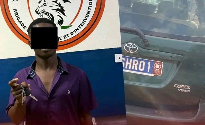Côte d'Ivoire : Daloa, un véhicule confié pour la vente retrouvé en pleine tournée Yango à Abidjan