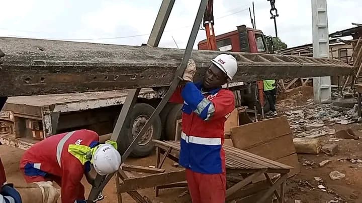 Côte d'Ivoire : Éclairage public, Installation de Réseau Électrique: SOS-ELECT, une référence