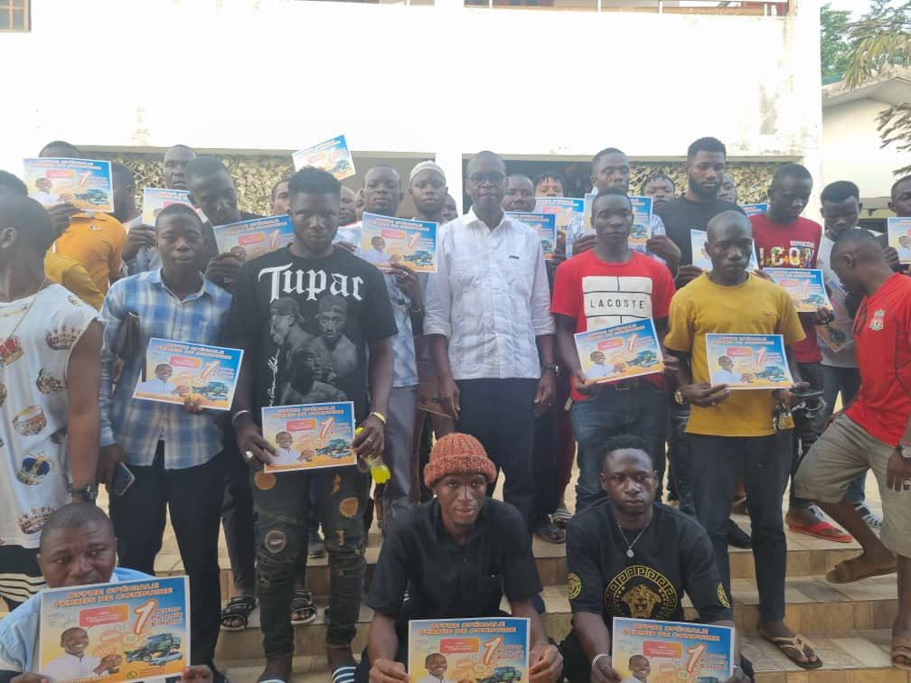 Côte d'Ivoire : Sinfra, Épiphane Zoro lance l’opération " 1 jeune - 1 permis - 1 emploi "