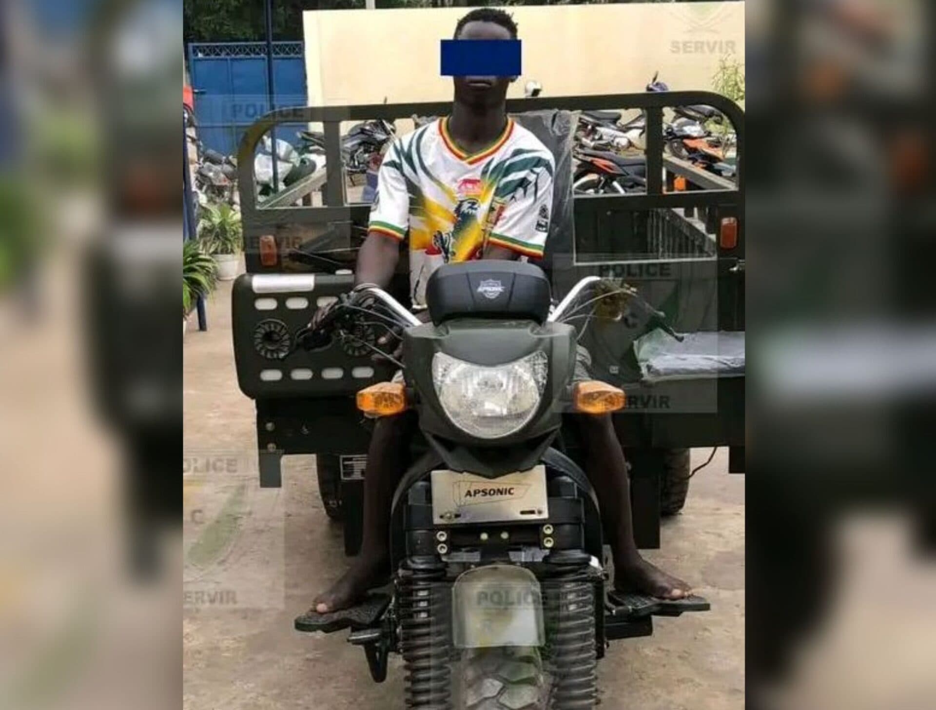 Côte d'Ivoire : Bouaké, un voleur de tricycle mis aux arrêts 24 h après son vol