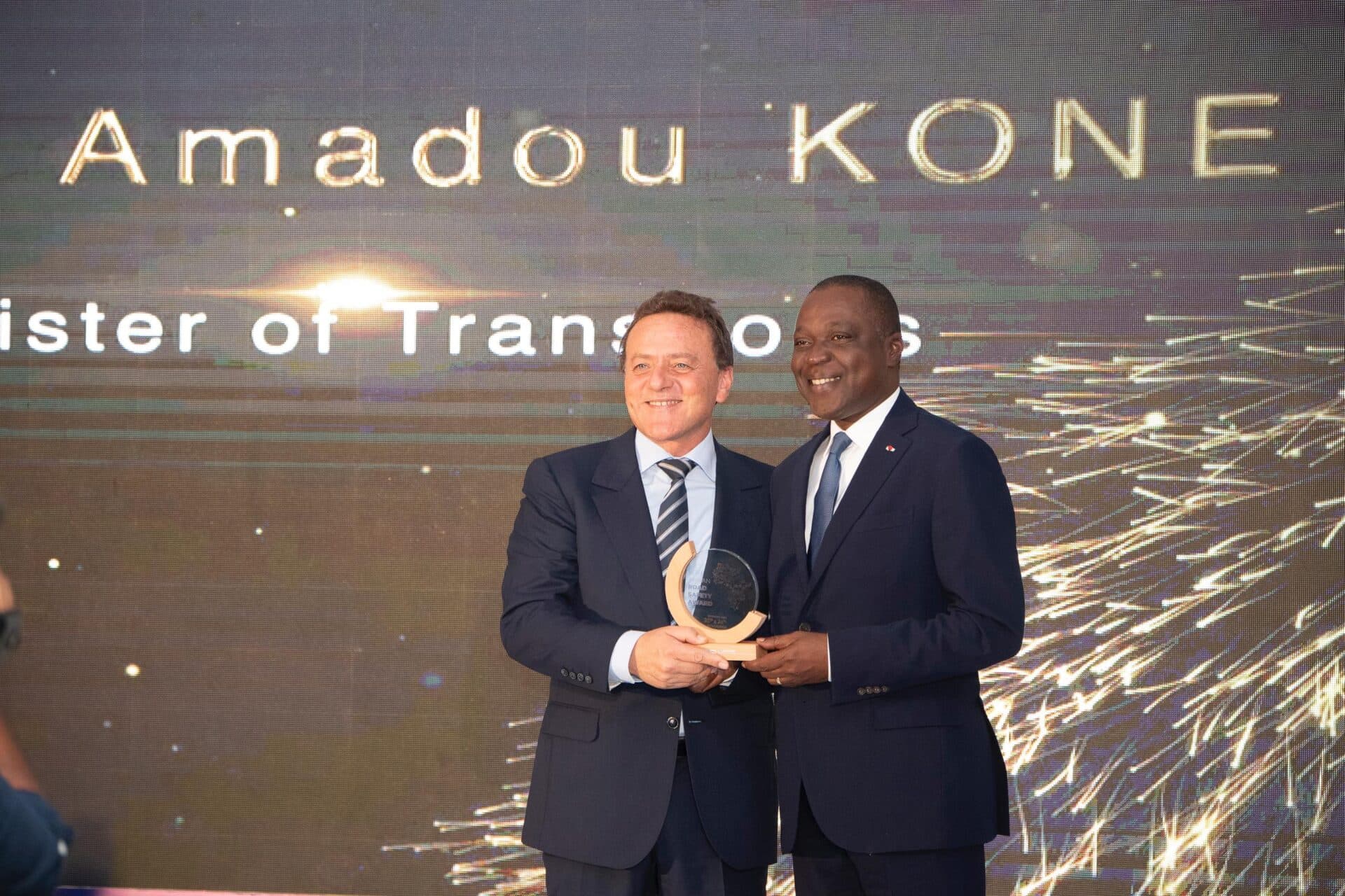 Côte d'Ivoire : Le pays reçoit à Marrakech « le 1er prix KOFI Annan pour l’innovation dans la digitalisation » lors des Awards de la Sécurité routière