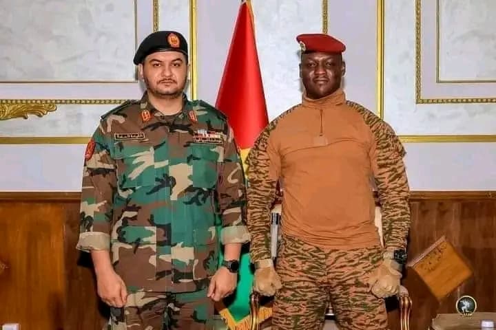 Libye - Burkina Faso : Khalifa Haftar fils du commandant en chef de l'armée libyenne en visite à Ouagadougou