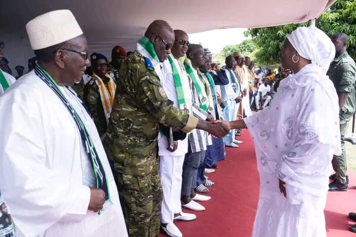 Côte d'Ivoire : Kouto, Kandia Camara présente à la cérémonie de 7e jour de feu Colonel Major Sory Dembelé