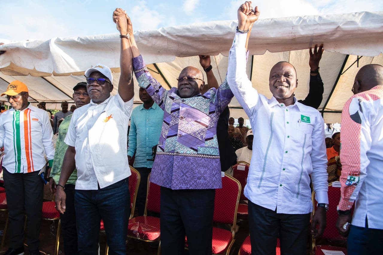 Côte d'Ivoire : Locales 2023, Amadou Koné et Assahoré Jacques écrasent leurs adversaires en s'installant à Bouaké et dans le Gbêkê