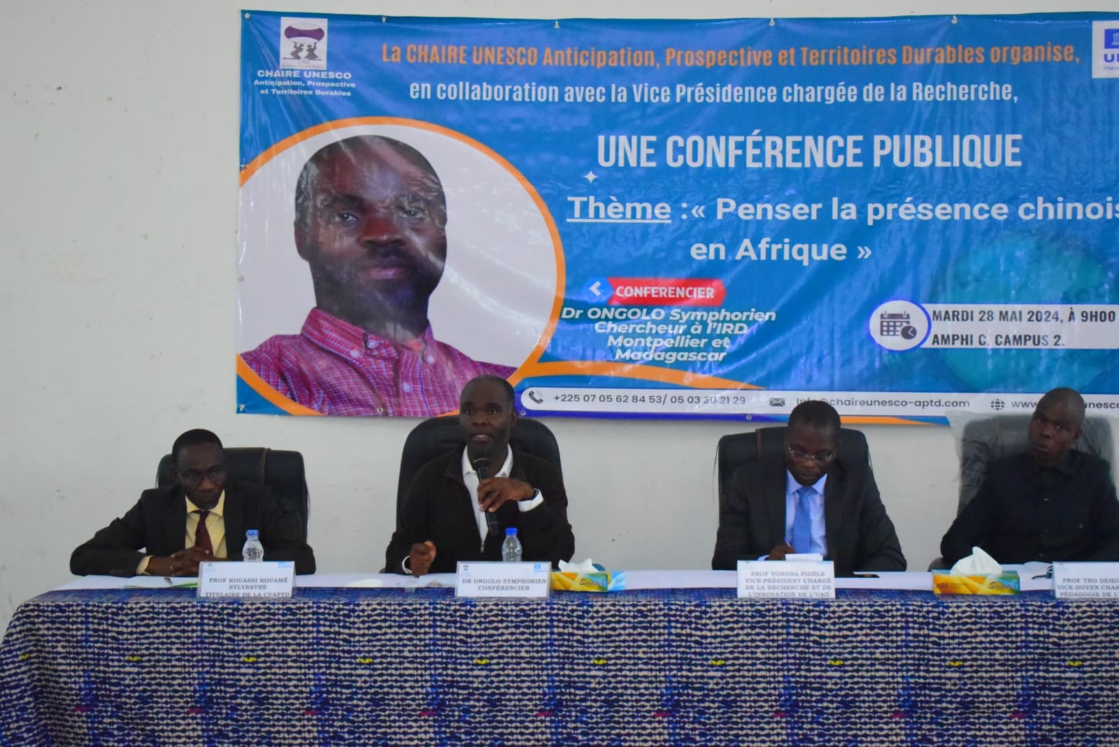 Côte d'Ivoire : Bouaké, CUAPTD-UAO initie une conférence avec pour thème, « Penser la présence chinoise en Afrique »
