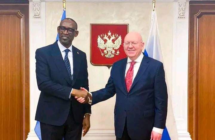 Mali : Abdoulaye Diop reçoit l'ambassadeur Russe auprès de l'ONU à Washington