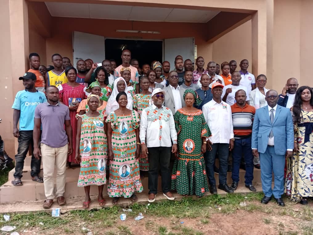 Côte d'Ivoire : Attiegouakro, lancement local de la session de formation des structures du RHDP