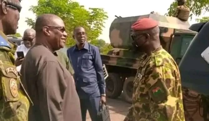 Côte d'Ivoire : Téné Birahima à Niankologo rencontrant son homologue Burkinabé, "vive la coopération entre nos deux pays..."