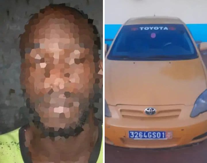 Côte d'Ivoire : Il vole un taxi à Abidjan et est aussitôt interpellé à Yamoussoukro