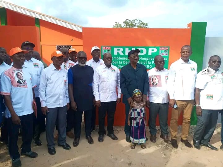 Côte d'Ivoire : Iffou, Bessin Adjinan en phase avec son parti le RHDP