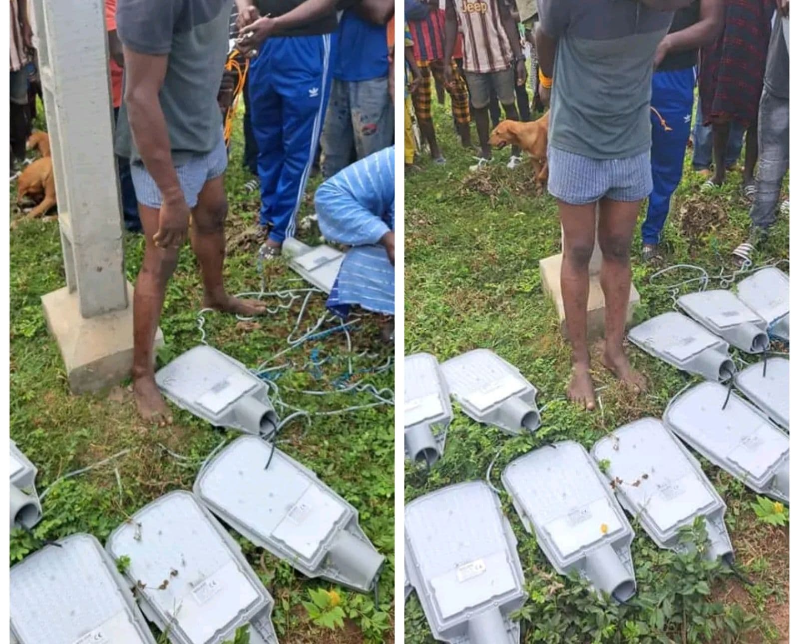 Côte d'Ivoire : Fin de parcours pour un voleur de lanternes à Bouaké, satisfaction de la CIE et des populations