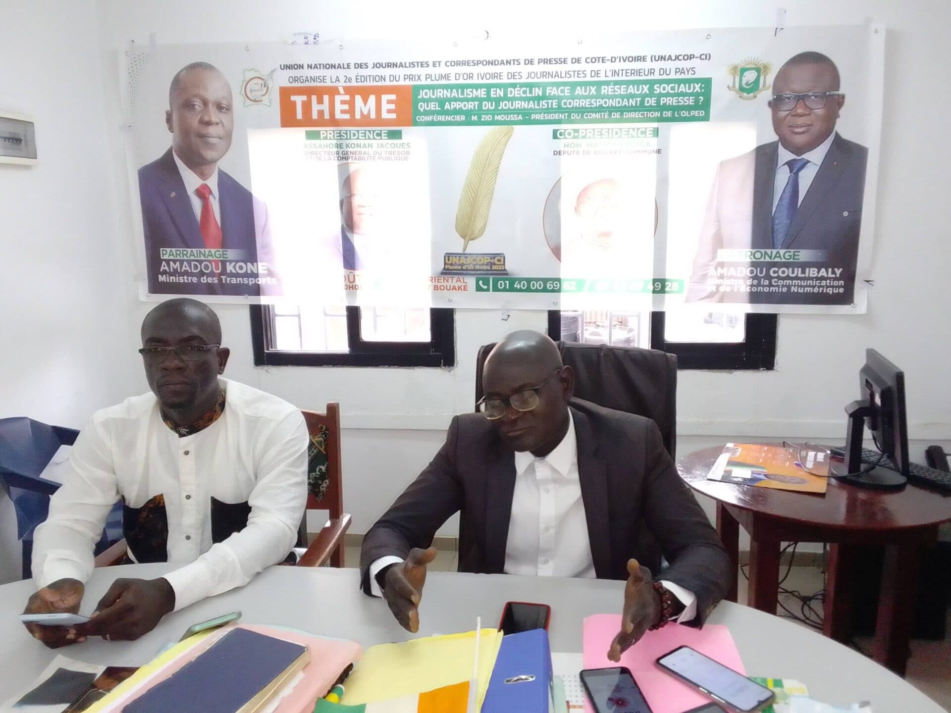 Côte d'Ivoire : Bouaké, des journalistes et correspondants de presse à l'assaut du Prix Plume d'or Ivoire