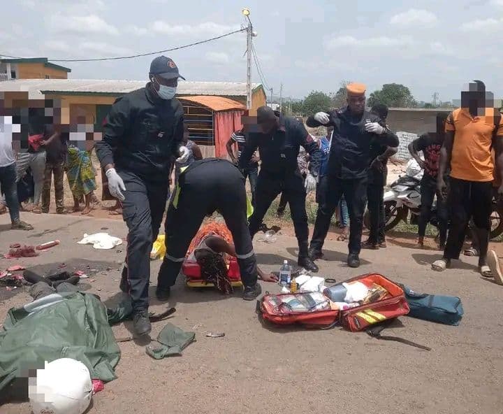 Côte d'Ivoire : Toumodi, une collision entre deux motos fait 1 mort et plusieurs blessés