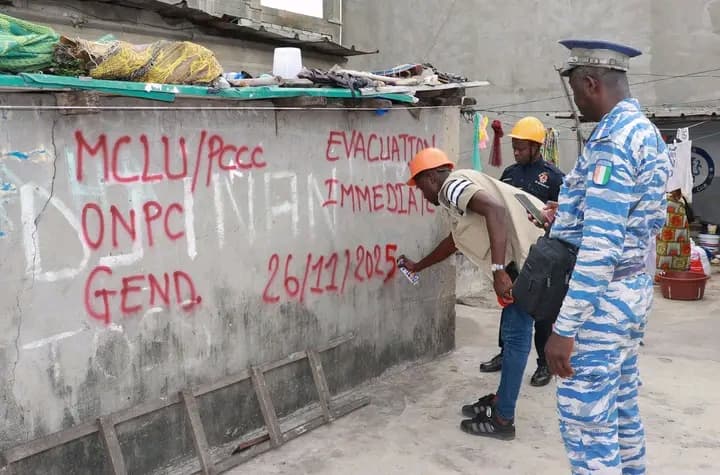 Côte d'Ivoire : Adjamé, deux immeubles évacués en urgence pour risque d'effondrement