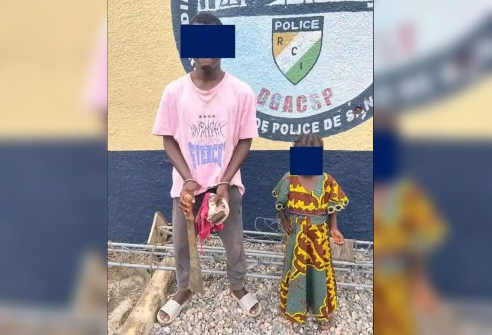 Côte d'Ivoire : Il tente d'égorger sa fille de 07 ans pour un rituel et se fait appréhender