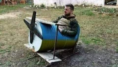 Guerre en Ukraine : Loin du collimateur des forces armées Russes, Zelensky prend du bon temps