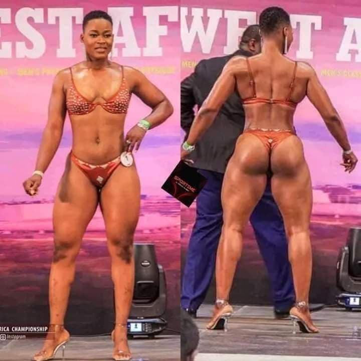 Ghana : Bodybuilding, la Burkinabè Safoura Compaoré obtient la médaille d'argent