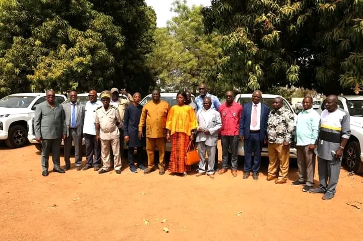 Côte d'Ivoire : Adjoumani dote les directions déconcentrées des régions de la Bagoué, du Hambol, du Poro et du Tchologo en moyens logistiques