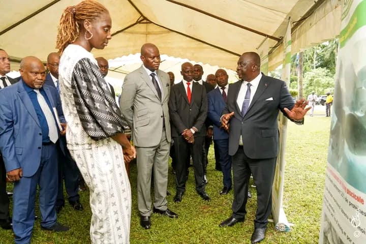 Côte d'Ivoire : Le Président de la Transition du Gabon veut s'inspirer du CNRA pour combler le déficit agroalimentaire dans son pays