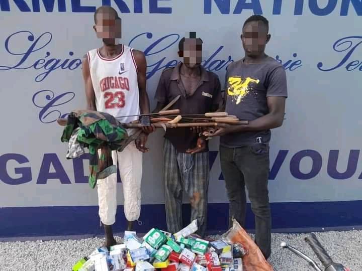 Côte d'Ivoire : Vavoua, pour vols en réunion à main armée avec violence, trois bandits mis aux arrêts