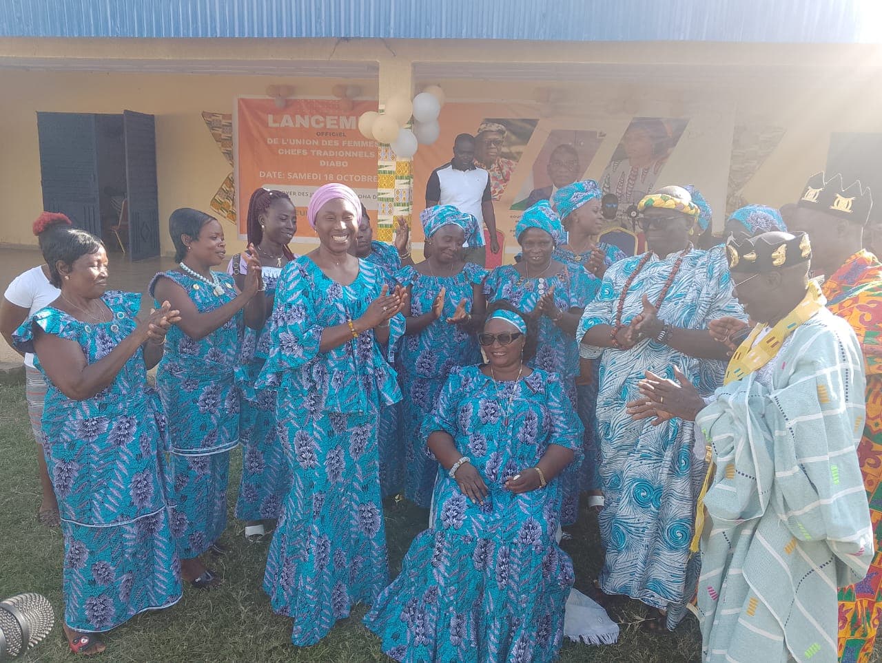 Côte d'Ivoire : Les femmes des chefs traditionnels de Diabo lancent leur union sous l'onction de Dre Mariame Koné