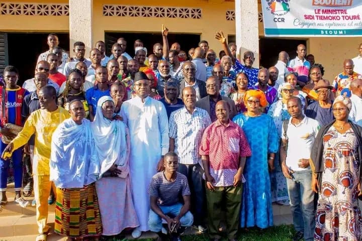 Côte d'Ivoire : Gbêkê, après l'investiture des candidats par le président Ouattara, Sidi Touré en tournée auprès des structures de Base du RHDP