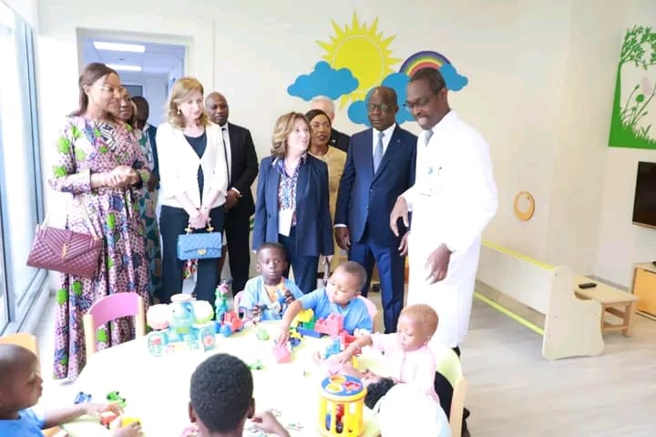 Côte d'Ivoire : Laura Mattarella s'imprègne du modèle ivoirien de la santé Mère-enfant