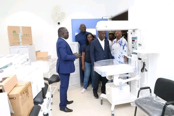 Côte d'Ivoire : Sakassou, Pierre Dimba met en service la maternité communale et le Centre de Santé de Kanango Ahobê