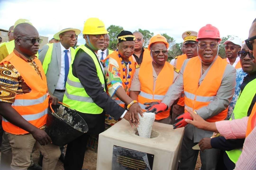 Côte d'Ivoire : Dimbokro, pose de la première pierre de la représentation MUGEF-CI