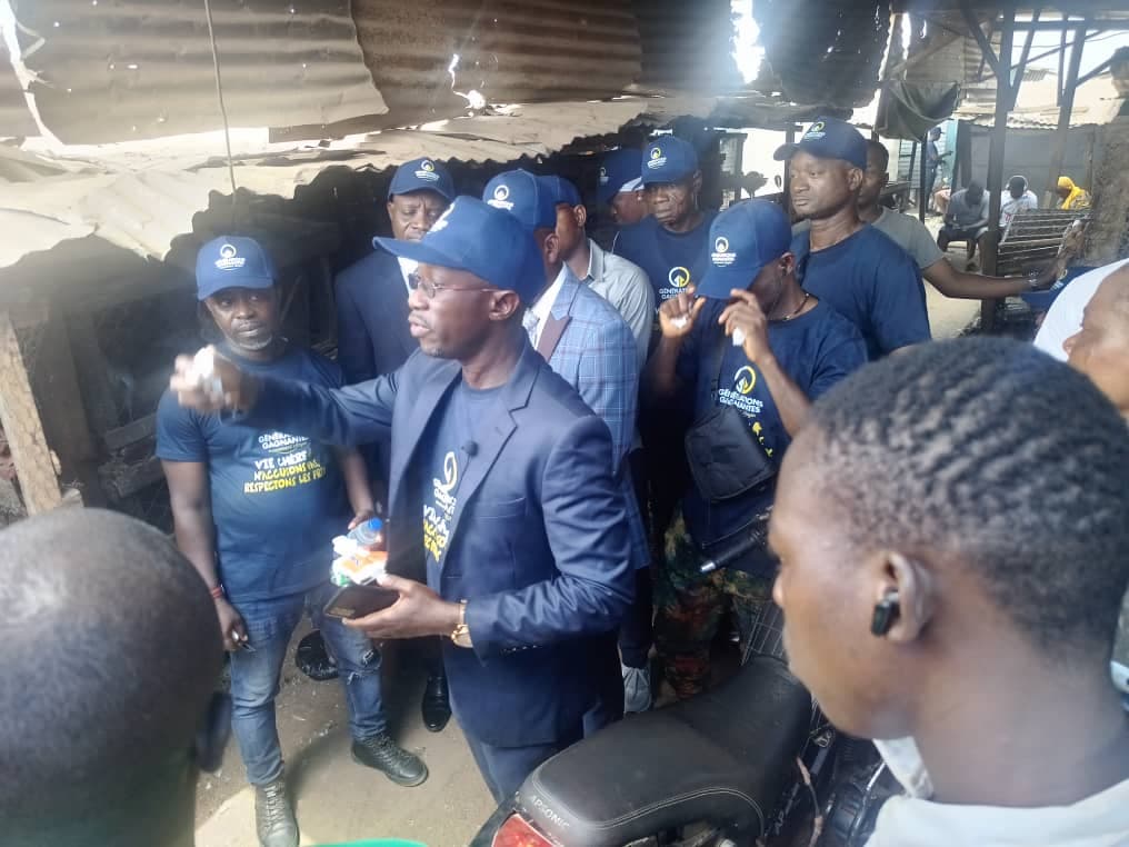 Côte d'Ivoire : Bouaflé, le mouvement citoyen Générations Gagnantes sensibilise contre la vie chère