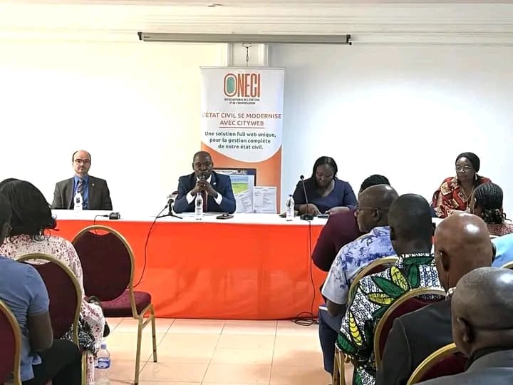 Côte d'Ivoire : 61 acteurs formés aux techniques de l’utilisation du logiciel de gestion des faits d’état civil