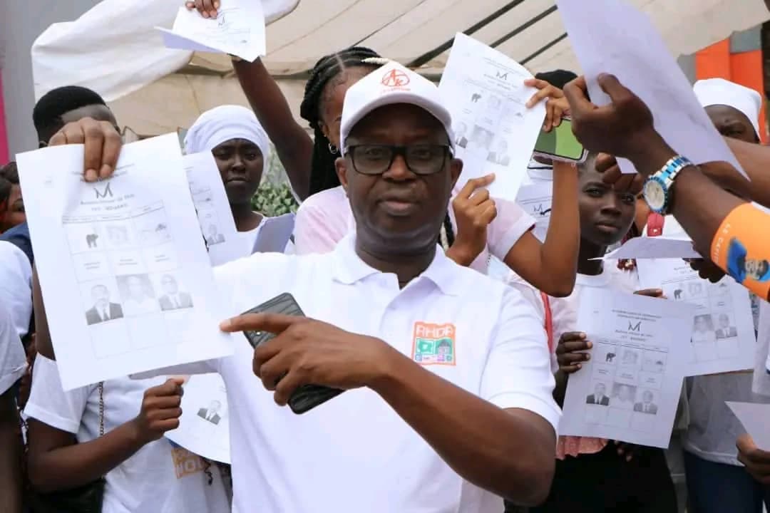 Côte d'Ivoire : Locales dans le Gbêkê, pour la victoire d'Amadou Koné et Assahoré, le maire Peter Diaby engage le corps à corps
