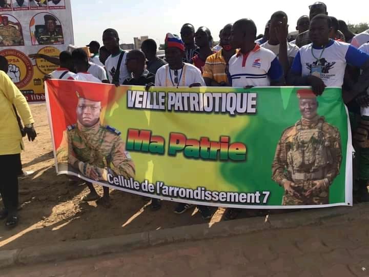 Burkina Faso : Mobilisation monstrueuse actuellement à la place des Martyrs
