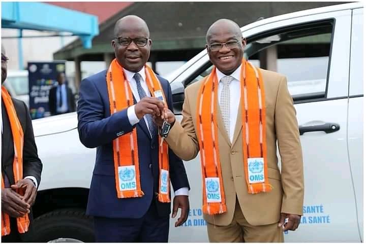 Côte d'Ivoire : Pierre Dimba rend hommage au Dr Jean Marie Yameogo, représentant de l'OMS au pays en fin de mission