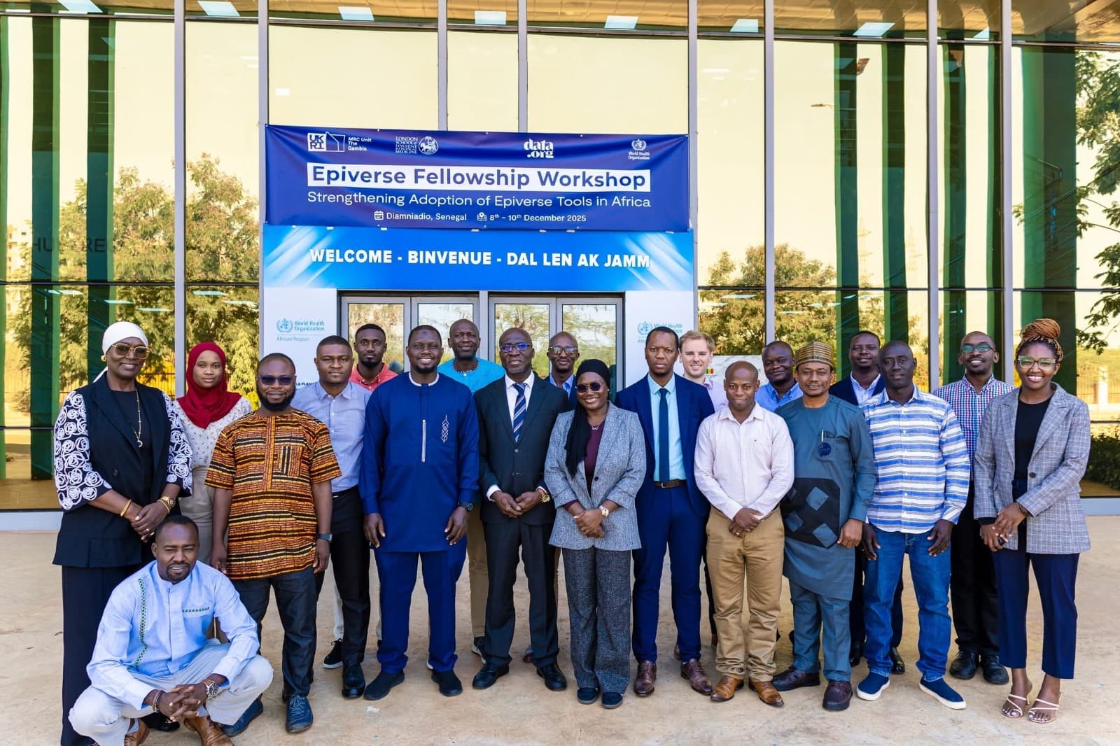 Sénégal : Une étape décisive pour l’adoption des outils d’Epiverse en Afrique, un workshop intensif pour renforcer la cohésion et la stratégie des fellows