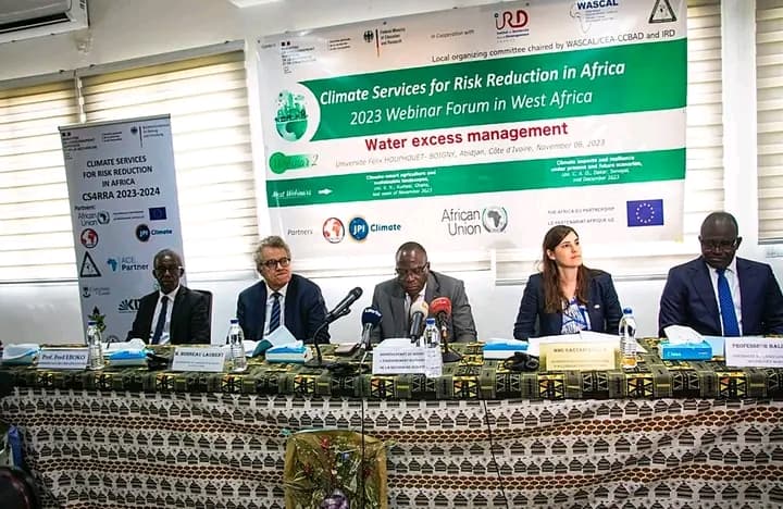 Côte d'Ivoire : Abidjan, ouverture du 2e webinaire sur les services climatiques pour la réduction des risques climatiques en Afrique