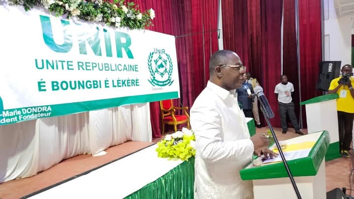Centrafrique : Henri Marie Dondra investi pour la présidentielle par son Parti UNIR