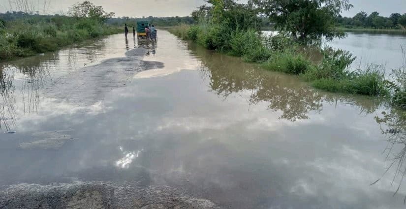 Côte d'Ivoire : M'Bahiakro, la ville isolée par une montée d'eau