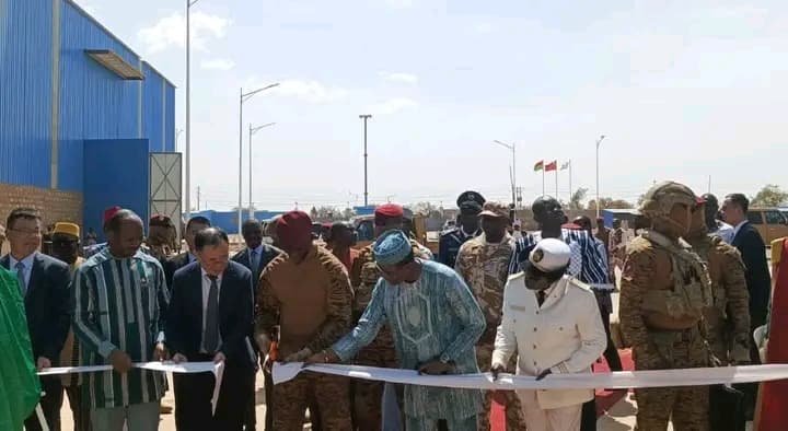 Burkina Faso : La cimenterie Société industrielle Sino-Burkina de ciment lance officiellement ses activités